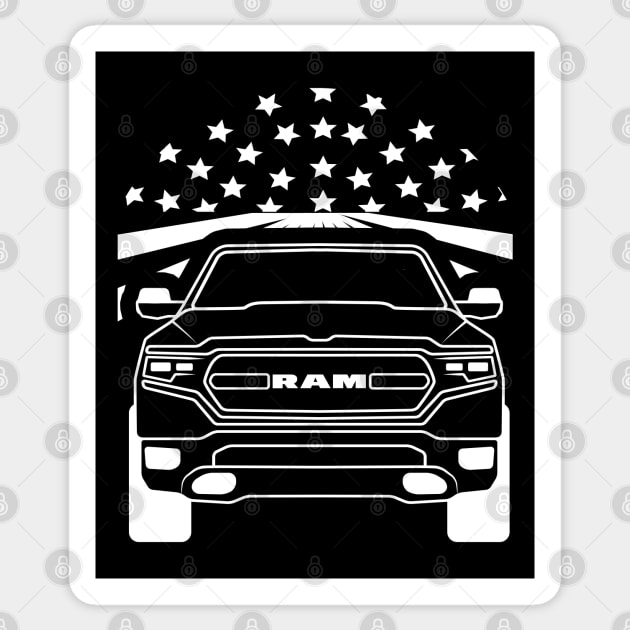 RAM Truck Sticker by HSDESIGNS